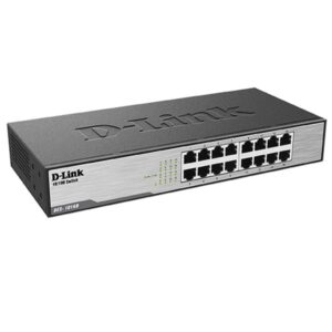 سوییچ 16 پورت غیر مدیریتی و دسکتاپ دی-لینک مدل DES-1016D