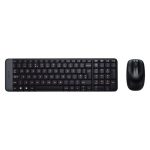 کیبورد و ماوس بی‌سیم لاجیتک MK220 – ست کمجا، مقاوم در برابر رطوبت با اتصال ۲.۴ گیگاهرتز